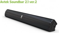 Soundbar 2.1 AVTEK verzija 2 s bass-reflexom