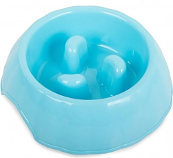 Uspravna zdjelica za hranjenje pasa i mačaka 400 ml