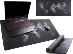 Velika podloga za stol s kartom svijeta 40 × 90 cm