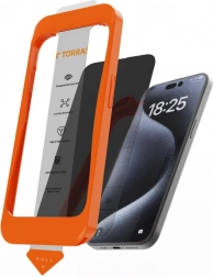 Kaljeno staklo TORRAS Install Master za iPhone 16 Plus