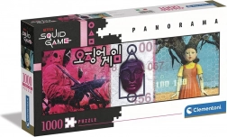 Panoramske puzzle CLEMENTONI Netflix Squid Game 1000 dijelova