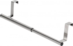 Podesivi pretinac za vrata od nehrđajućeg čelika 25–40 cm, srebrni