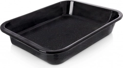 Emajlirani duboki pravokutni lim za pečenje 41 × 32 × 6 cm
