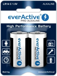 Alkalne baterije C (LR14) everActive, blister 2 kom