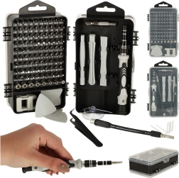 Set preciznih odvijača i bitova 115 kom