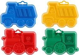 Plastični kalupi za pijesak – bábovke 13 cm, 4 boje