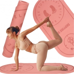 Ružičasta podloga za vježbanje i skakanje