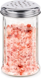 Staklena posudica za začine s dozatorom 350 ml