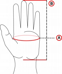 Zimske sportske rukavice na dodir XL – podstavljene i vodootporne