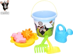 Pješčani set Krtko veliki 3,5 l plavi