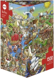 Puzzle 1500 dijelova - Rijeka povijesti