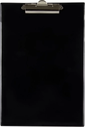 Pisaća podloga A4 s metalnim klipom Classic crna
