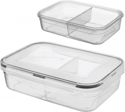 Podijeljena kutija za hranu s poklopcem i brtvom 1 l