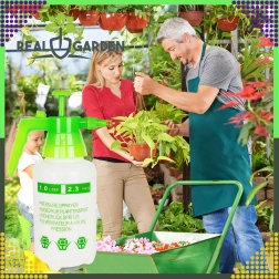 Ručni tlačni raspršivač 1 l zeleni