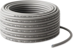 Mrežni kabel UTP Cat6 25 m – bakreni, 1 Gb/s, sivi