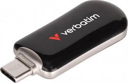 USB‑C flash disk VERBATIM Plectra 128 GB (100 MB/s) crni