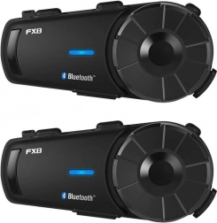 Interkom za motocikle Fodsports FX8 - Dvostruko pakiranje