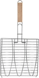 Metalna rešetka za roštilj za ribu 28 × 55,5 cm