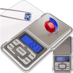 Džepna digitalna vaga 200 g / 0,01 g s pozadinski osvijetljenim zaslonom