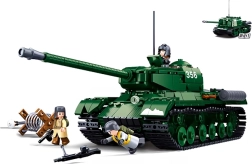 sluban bitka za budimpeštu – sovjetski teški tenk is-2 2 u 1 građevni set