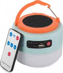 Solarna kamp LED lanterna s USB-om i daljinskim upravljačem