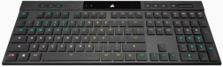 Bežična mehanička tipkovnica Corsair K100 RGB Air Ultra Thin Cherry MX