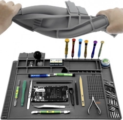 Silikonska servisna podloga s organizatorom 30 × 45 cm BIG7REN/Bigstren