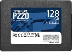 Patriot P220 SSD 128GB SATA III 2.5