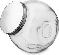 Staklena posuda za hranu 3 l s navojnim poklopcem