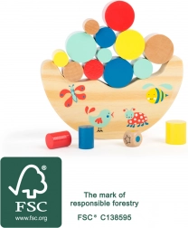 Mala noga motorna igra - šumska balansirajuća igra