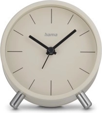 Budilica Flores siva