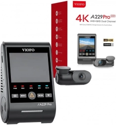 VIOFO A229 Pro auto kamera s 4K + 2K dvojnim snimanjem i GPS-om