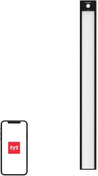 Senzorsko LED svjetlo za ormar YEELIGHT 40 cm, crno, 4000 K