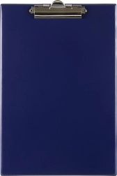 Pisaća podloga A4 s metalnim klipom - plava