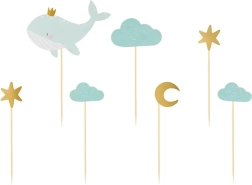 Dekoracije za muffine – kit, set od 7 kom