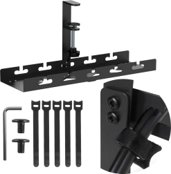 Podstolni organizator kabela s brzospojnim stezaljkom 40 cm