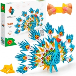 Kreativni Origami 3D Paun od Alexandera