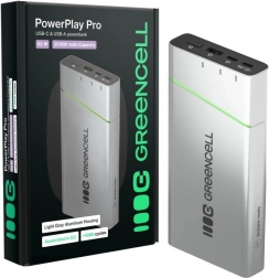 Power banka GREENCELL PowerPlay Pro 20800 mAh 65W s brzim punjenjem PD