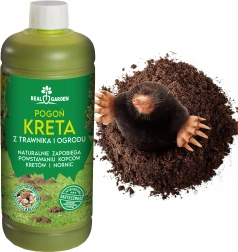 Ekološki odvraćivač krtica, voluharica i glodavaca Barijera 1 l