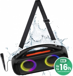 Prijenosni Bluetooth zvučnik Media-Tech Power Audio Pro MT3184 s karaoke i LED RGB