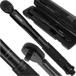 Moment ključ 1/4" 2–24 Nm s račnom i certifikatom BIGSTREN