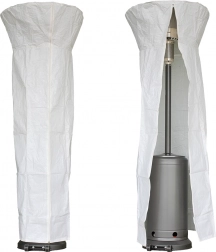 Zaštitna PE navlaka za vrtne grijalice s okruglim krovom, bijela