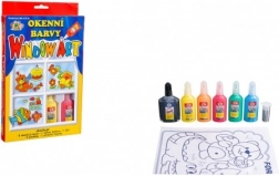 Creatoys prozorske ljuštive boje 6×20 ml