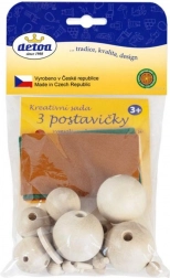 Detoa kreativni set – drvene figurice za stvaranje