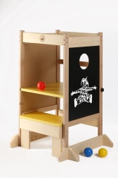 Višenamjenska učna kula od punog drva