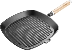 Lijevanoželjezna grill tava 24 cm
