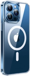 Prozirna magnetska maskica TORRAS Diamond Clear-Mag za iPhone 15 Pro