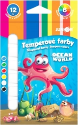 temperne boje ocean world 6×12 ml set