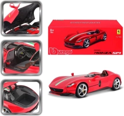 Bburago Ferrari Monza SP1 crveni model automobila 1:18