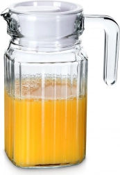 Stakleni vrč s poklopcem 650 ml